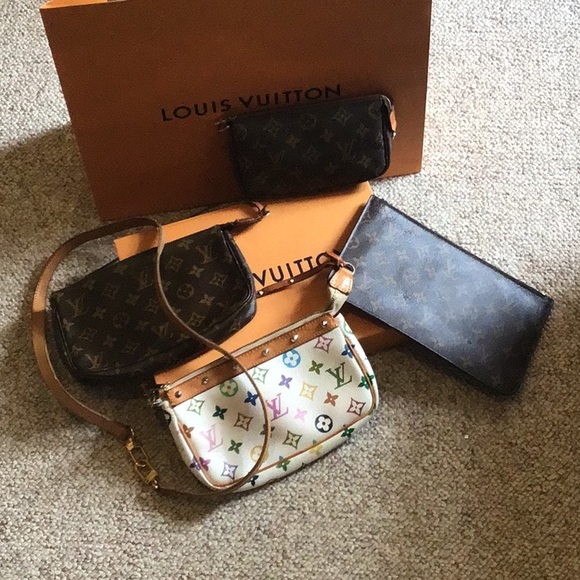 Louis Vuitton Handbags - LV 💕✨bundle✨mini, reg, pouch, strap & bonus gift
